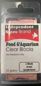 Independent Store Brand Pond Block - Red (10-100Ltrs)