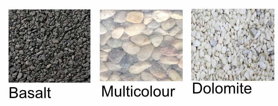 Aquael Decoris Gravel & Sand Range, Basalt 2-4mm