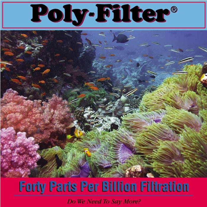 Poly Filter Forty Parts Per Billion Filtration Large 12x12"