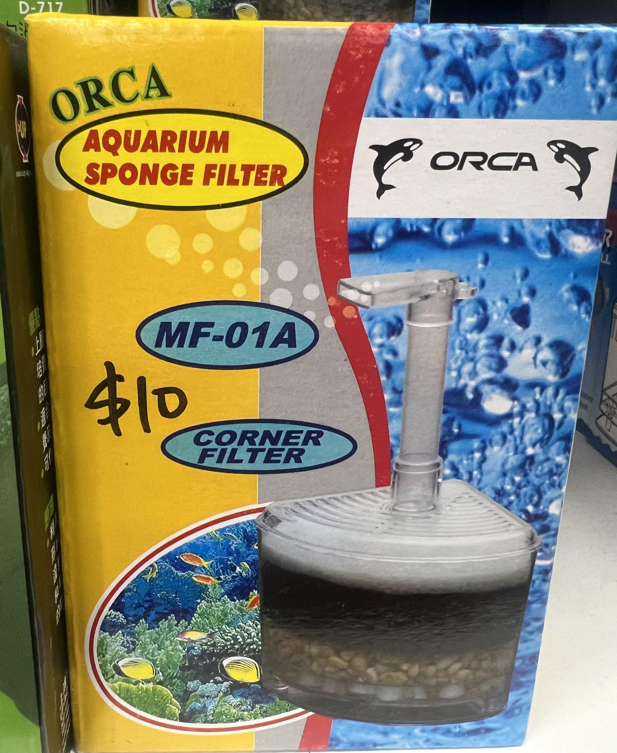 Orca Aquarium Sponge Filter MF01A — Sydney City Aquarium