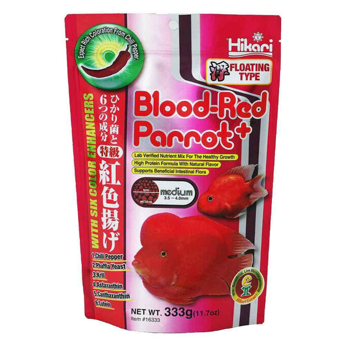 Hikari Blood Red Parrot Plus Medium