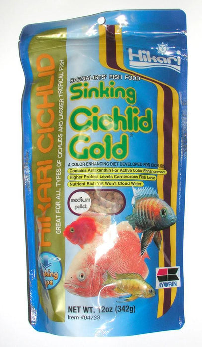 Hikari Sinking Gold Medium Pellet 342g