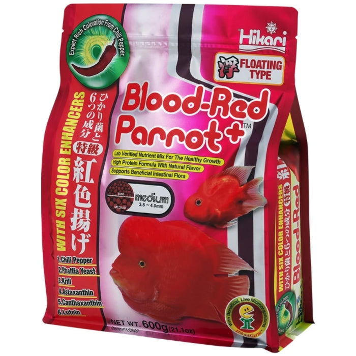 Hikari - Blood Red Parrot Plus Mini / Medium