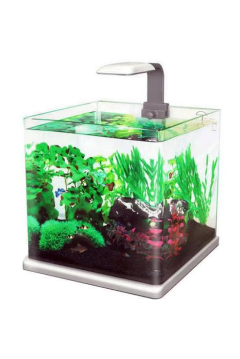 Hailea - Q series Fashion Home Aquariums Q-15 w P/F & LED 26x26x34cm