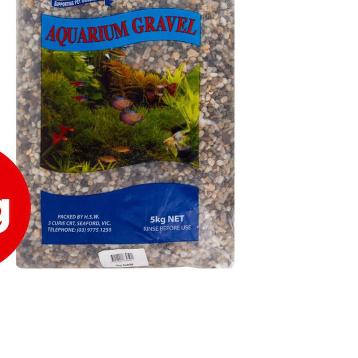 Natural color 10kg Aquarium Gravel